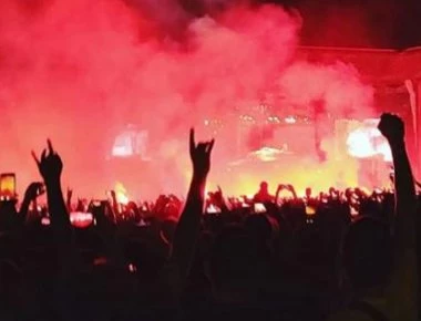 Παραλίγο ποδοπάτημα για τους φίλους των Iron Maiden στη Μαλακάσα (βίντεο)